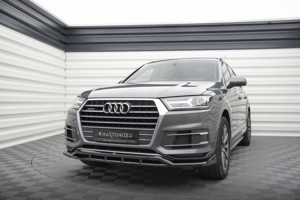 Сплітер переднього бампера для Audi Q7 Mk2