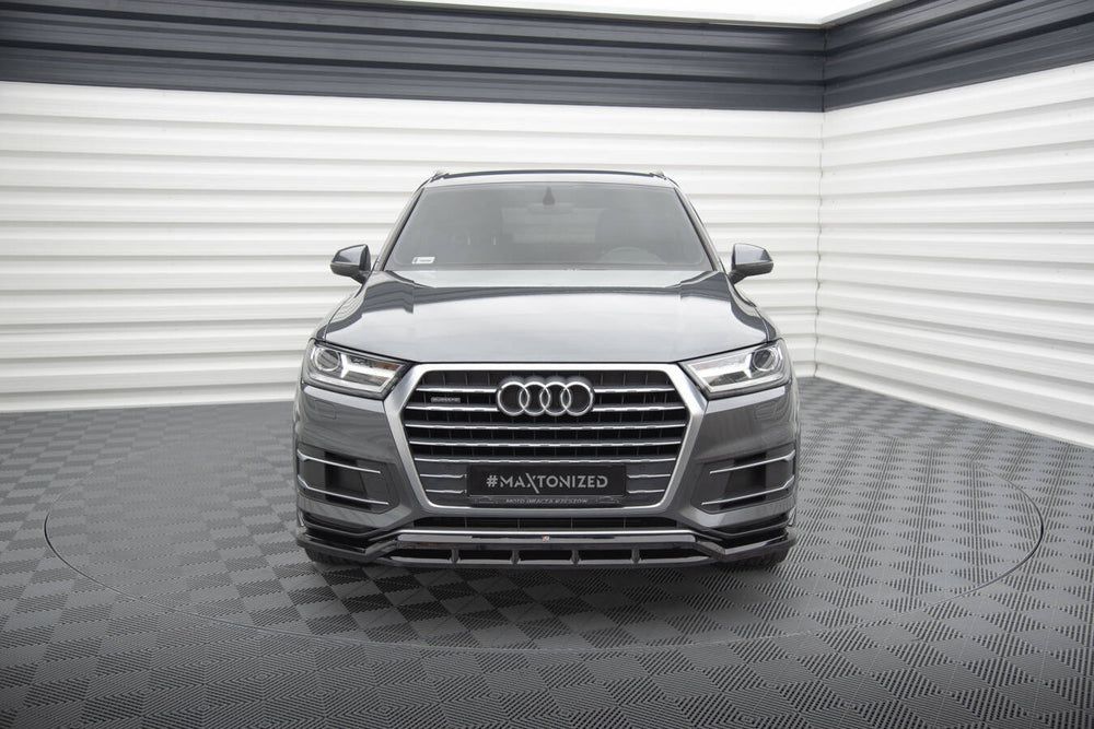 Сплітер переднього бампера для Audi Q7 Mk2 — 2
