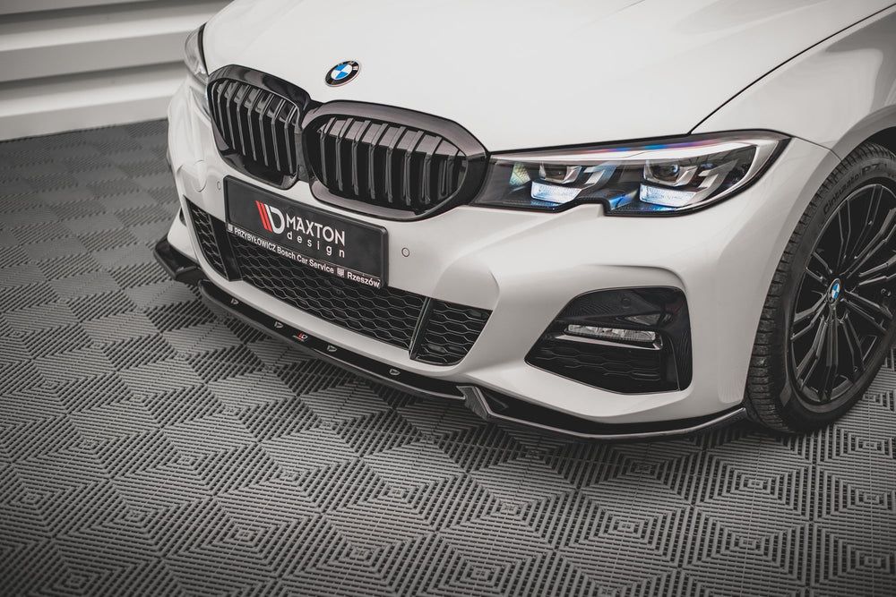 Сплітер переднього бампера V.4 для BMW 3 G20 / G21 M-Pack