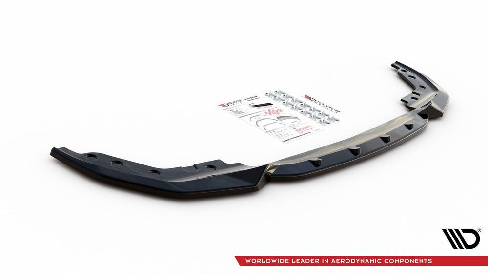 Сплітер переднього бампера V.4 для BMW 3 G20 / G21 M-Pack — 3