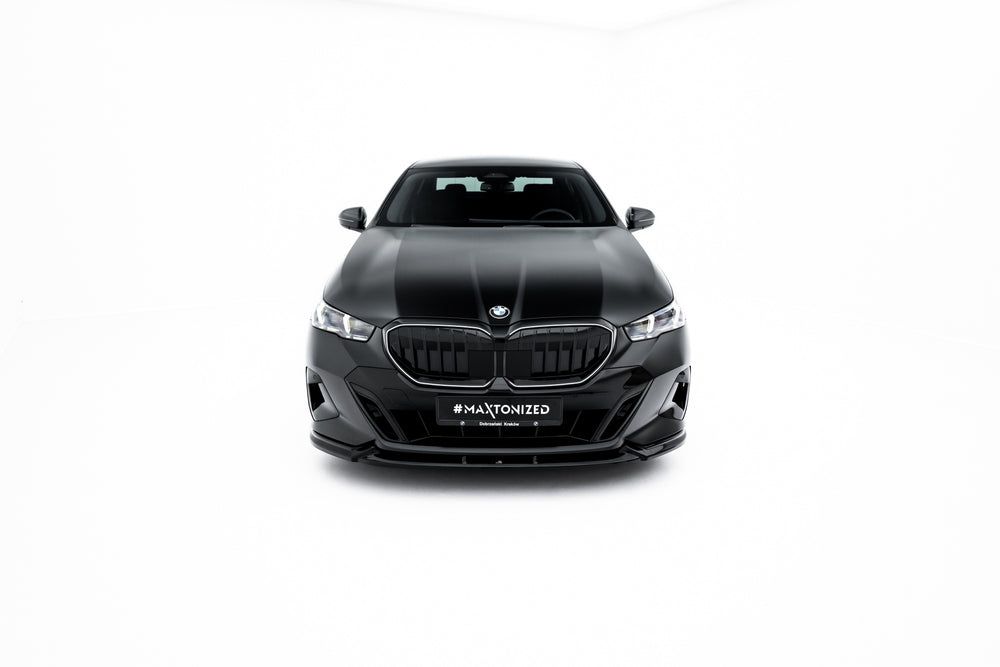 Сплітер переднього бампера V.1 для BMW 5 / i5 M-Pack Sedan / Touring G60 / G61 — 2
