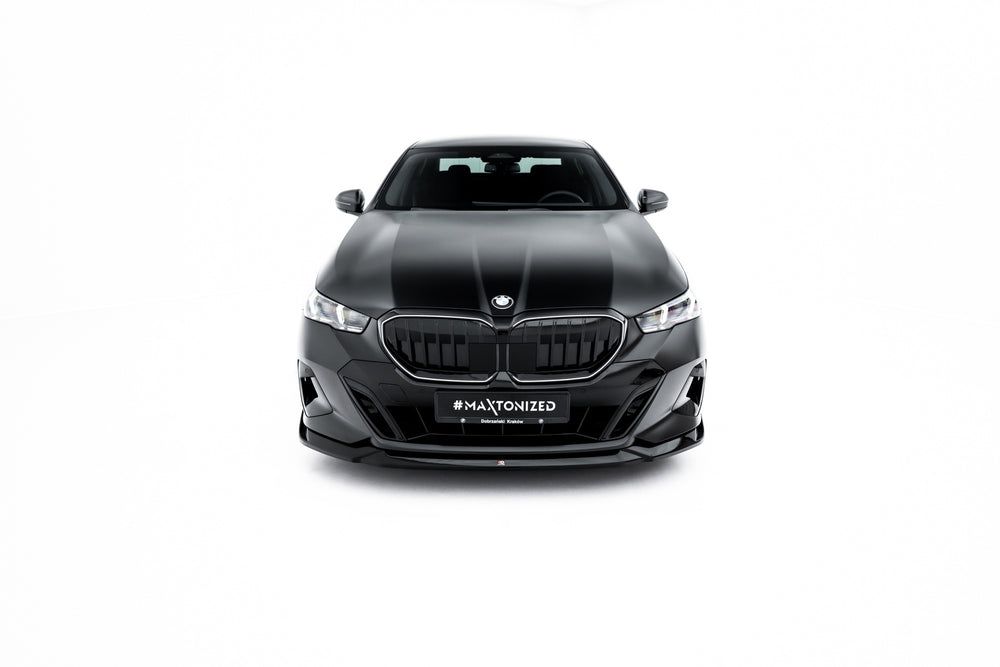 Сплітер переднього бампера V.2 для BMW 5 / i5 M-Pack G60 — 2