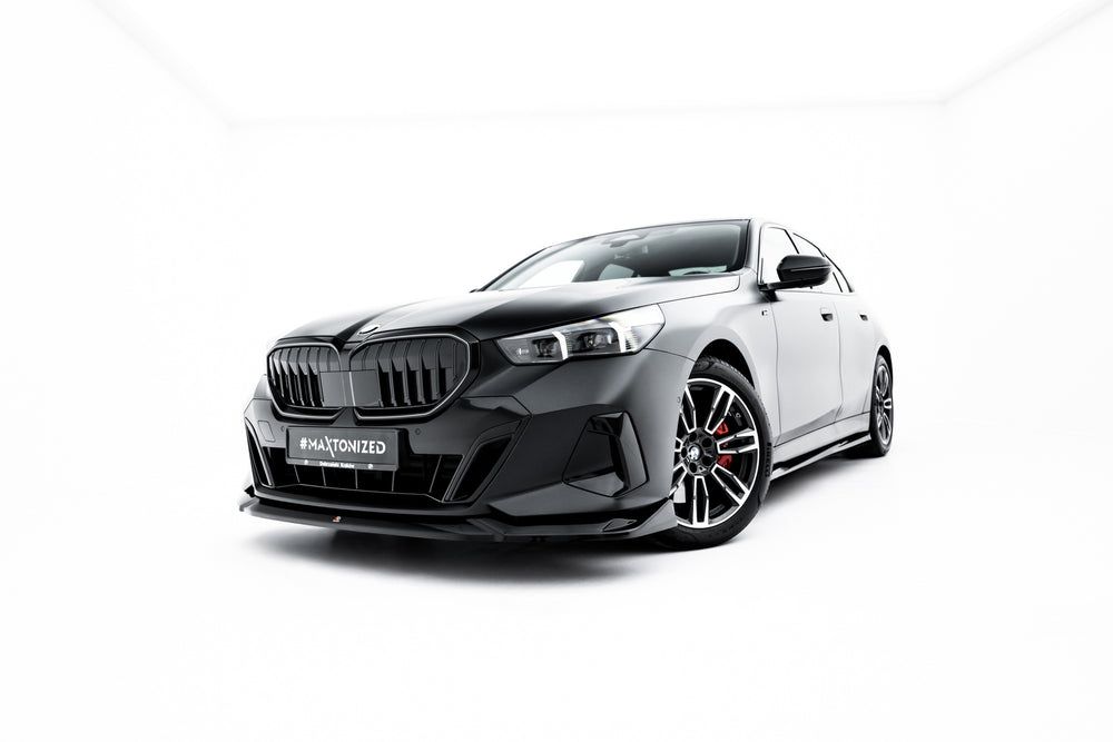 Сплітер переднього бампера V.2 для BMW 5 / i5 M-Pack G60 — 3