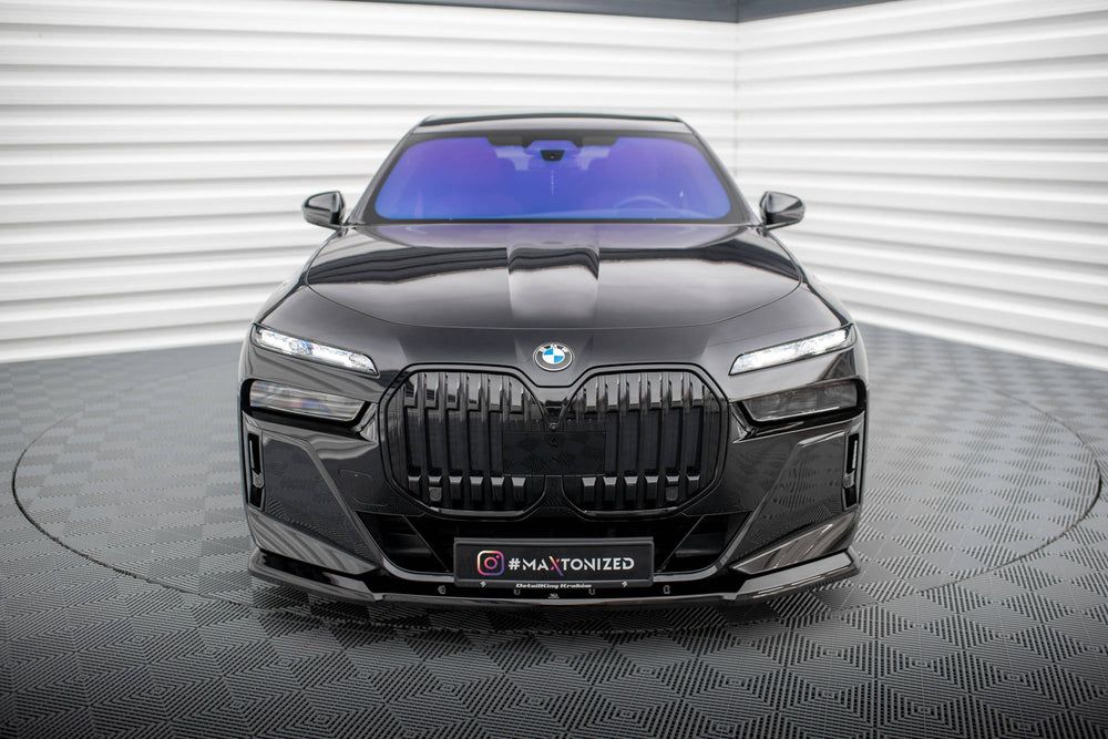 Сплітер переднього бампера V.1 для BMW 7 M-Pack / M760e / i7 M-Pack G70 — 2
