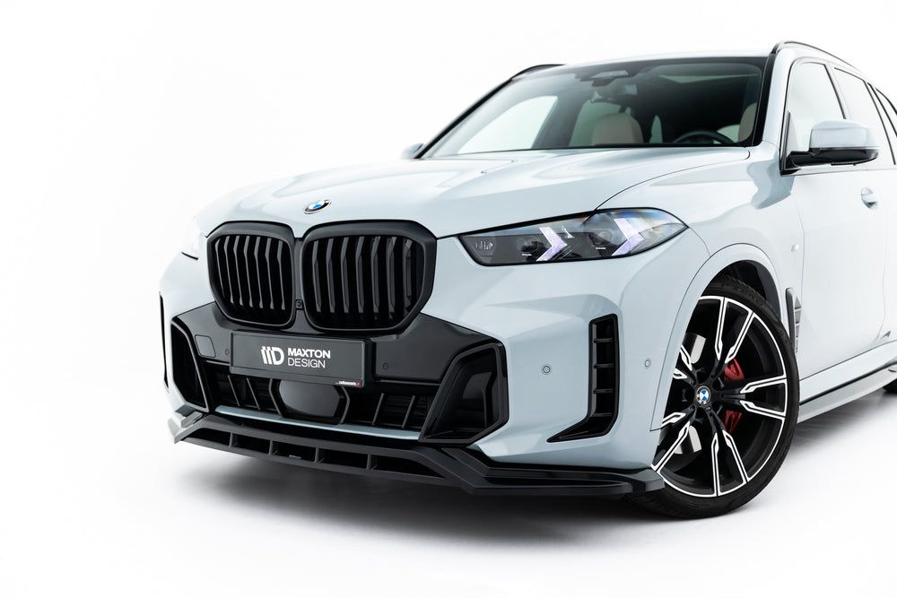 Сплітер переднього бампера V.1 для BMW X5 M-Pack G05 рестайлінг