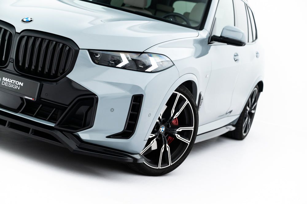 Сплітер переднього бампера V.1 для BMW X5 M-Pack G05 рестайлінг — 2