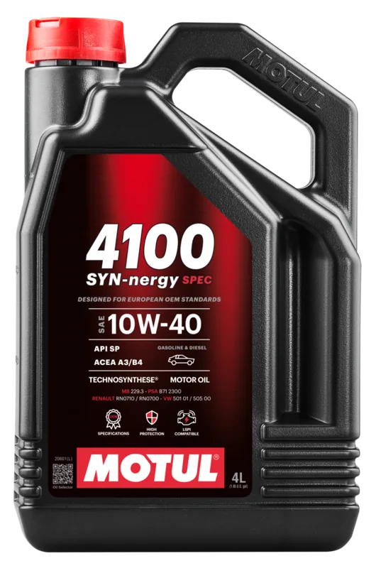 MOTUL 4100 SYN-NERGY SPEC 10W-40 — 2