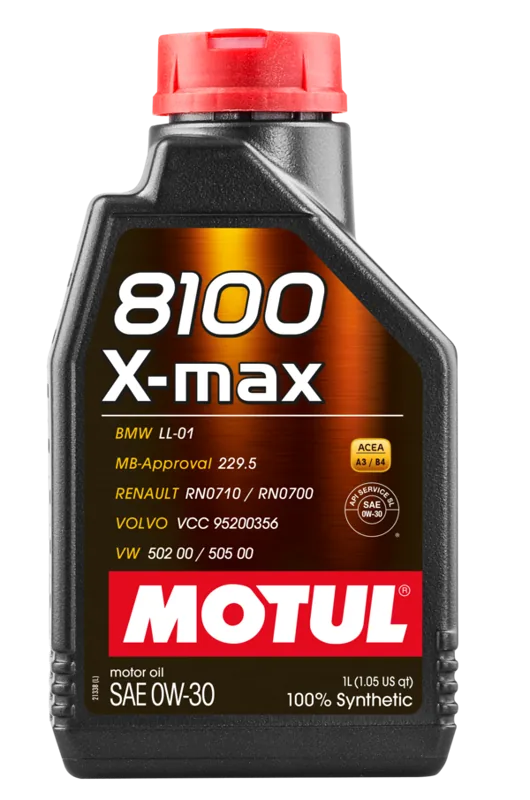 MOTUL 8100 X-MAX 0W-30 — 2